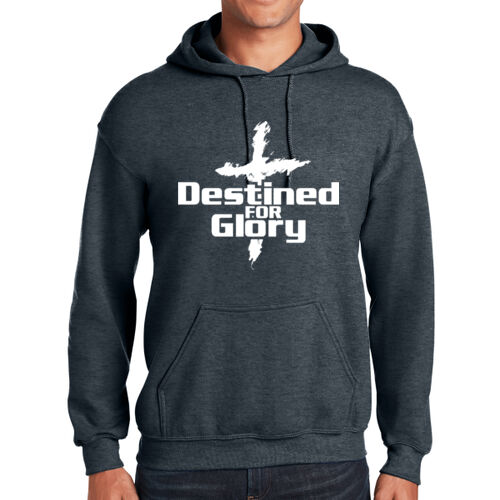 White Ink - Heavy Blend  Hooded Sweatshirt Thumbnail